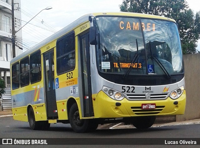TIL Transportes Coletivos 522 na cidade de Cambé, Paraná, Brasil, por Lucas Oliveira . Número da foto: #13264875.
