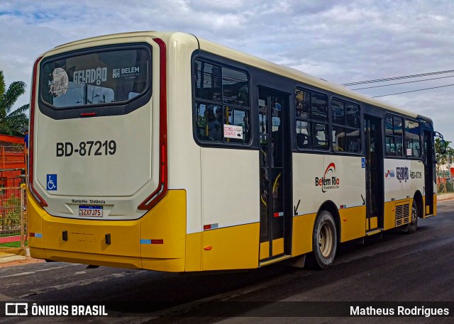 Belém Rio Transportes BD-87219 na cidade de Belém, Pará, Brasil, por Matheus Rodrigues. Número da foto: #13263925.