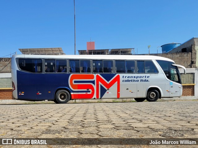 Transporte Coletivo Santa Maria 283 na cidade de Divinópolis, Minas Gerais, Brasil, por João Marcos William. Número da foto: #13265420.