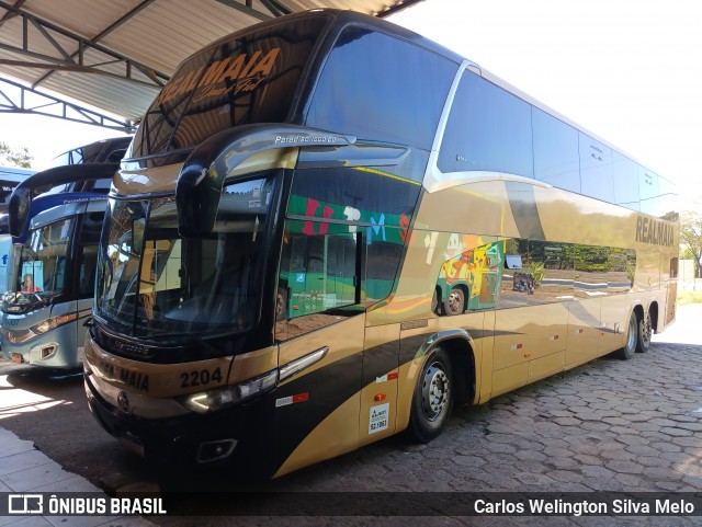 RealMaia Turismo e Cargas 2204 na cidade de Jaraguá, Goiás, Brasil, por Carlos Welington Silva Melo. Número da foto: #13264042.