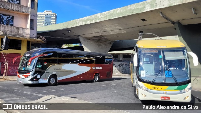 Empresa Gontijo de Transportes 18700 na cidade de Belo Horizonte, Minas Gerais, Brasil, por Paulo Alexandre da Silva. Número da foto: #13263914.