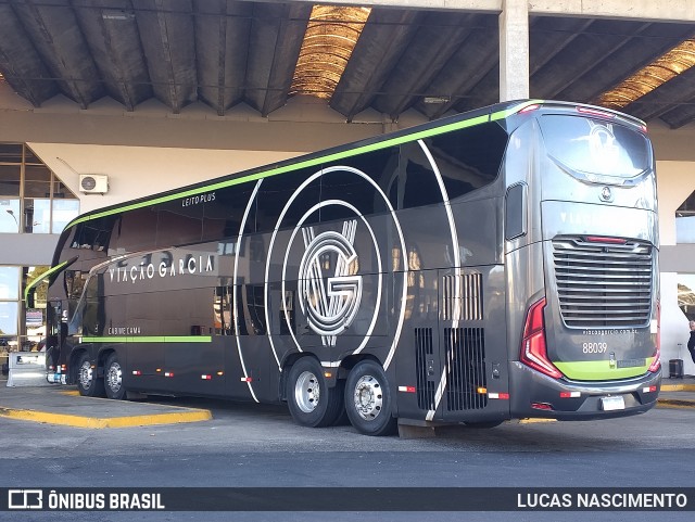 Viação Garcia 88039 na cidade de Lages, Santa Catarina, Brasil, por LUCAS NASCIMENTO. Número da foto: #13264207.