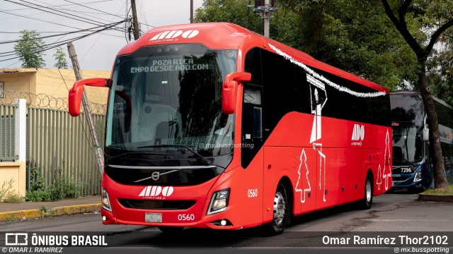 ADO - Autobuses de Oriente 0560 na cidade de Gustavo A. Madero, Ciudad de México, México, por Omar Ramírez Thor2102. Número da foto: #13263377.