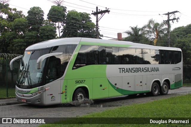 Transbrasiliana Transportes e Turismo 51027 na cidade de São Paulo, São Paulo, Brasil, por Douglas Paternezi. Número da foto: #13264027.