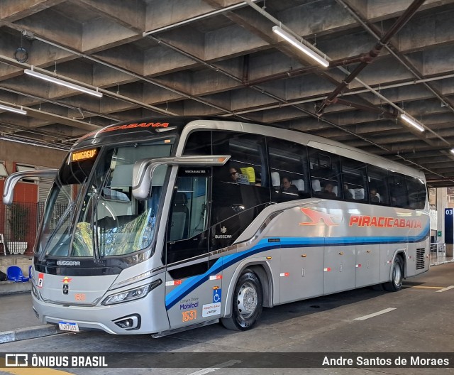 Viação Piracicabana 1531 na cidade de São Paulo, São Paulo, Brasil, por Andre Santos de Moraes. Número da foto: #13265082.