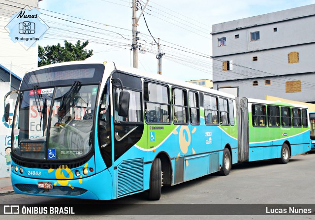 Unimar Transportes 24063 na cidade de Vila Velha, Espírito Santo, Brasil, por Lucas Nunes. Número da foto: #13264260.
