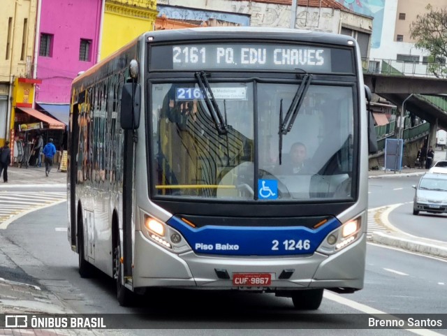 Sambaíba Transportes Urbanos 2 1246 na cidade de São Paulo, São Paulo, Brasil, por Brenno Santos. Número da foto: #13265008.