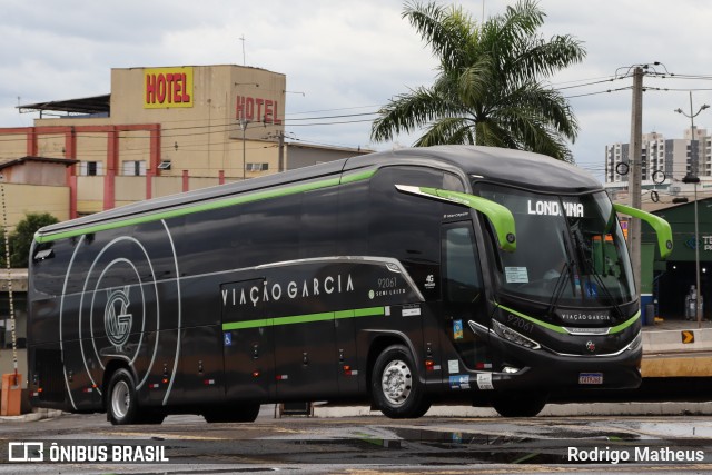 Viação Garcia 92061 na cidade de Londrina, Paraná, Brasil, por Rodrigo Matheus. Número da foto: #13264509.