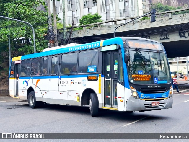 Transportes Futuro C30358 na cidade de Rio de Janeiro, Rio de Janeiro, Brasil, por Renan Vieira. Número da foto: #13265123.