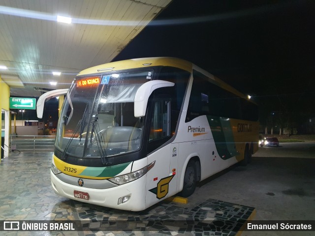 Empresa Gontijo de Transportes 21325 na cidade de Teixeira de Freitas, Bahia, Brasil, por Emanuel Sócrates. Número da foto: #13264517.
