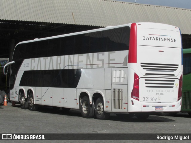 Auto Viação Catarinense 321309 na cidade de Rio de Janeiro, Rio de Janeiro, Brasil, por Rodrigo Miguel. Número da foto: #13265933.