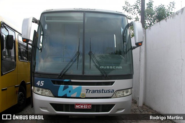 Transtusa - Transporte e Turismo Santo Antônio 45 na cidade de Joinville, Santa Catarina, Brasil, por Rodrigo Martins. Número da foto: #13263869.