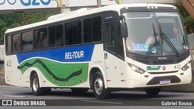 Bel-Tour Transportes e Turismo RJ 508.041 na cidade de Rio de Janeiro, Rio de Janeiro, Brasil, por Gabriel Sousa. Número da foto: #13264978.