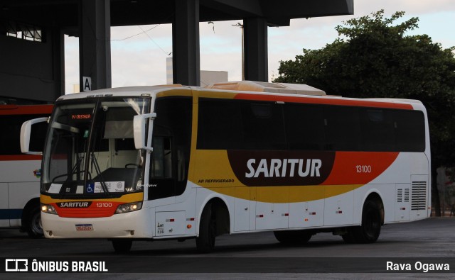 Saritur - Santa Rita Transporte Urbano e Rodoviário 13100 na cidade de Montes Claros, Minas Gerais, Brasil, por Rava Ogawa. Número da foto: #13264060.