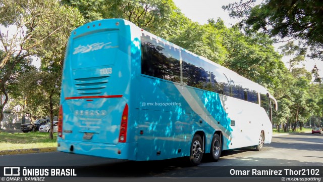 Turistar 11003 na cidade de Gustavo A. Madero, Ciudad de México, México, por Omar Ramírez Thor2102. Número da foto: #13263376.