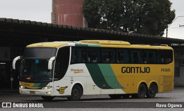 Empresa Gontijo de Transportes 14985 na cidade de Vitória da Conquista, Bahia, Brasil, por Rava Ogawa. Número da foto: #13264548.