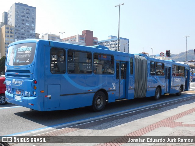 Biguaçu Transportes Coletivos Administração e Participação 1115 na cidade de Florianópolis, Santa Catarina, Brasil, por Jonatan Eduardo Jurk Ramos. Número da foto: #13265549.