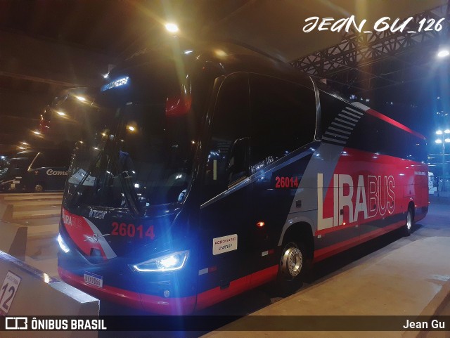 Lirabus 26014 na cidade de Santos, São Paulo, Brasil, por Jean Gu. Número da foto: #13265412.