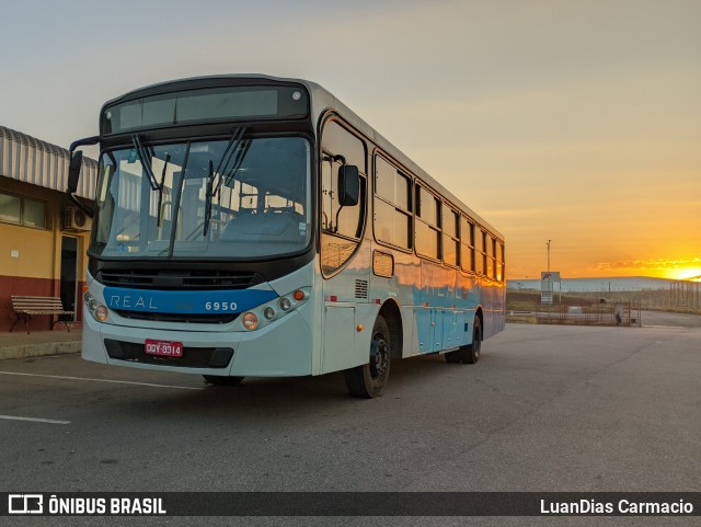 Viação Real - Varginha 6950 na cidade de Varginha, Minas Gerais, Brasil, por LuanDias Carmacio. Número da foto: #13264939.