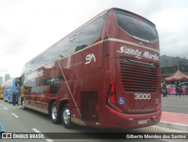 Santa Maria Fretamento e Turismo > Transportes Santa Maria(SP) 3000 na cidade de Barueri, São Paulo, Brasil, por Gilberto Mendes dos Santos. Número da foto: #13263326.