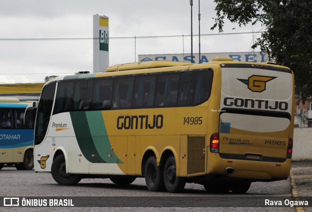 Empresa Gontijo de Transportes 14985 na cidade de Vitória da Conquista, Bahia, Brasil, por Rava Ogawa. Número da foto: #13264529.