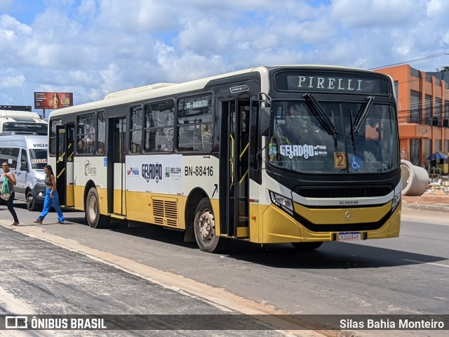 Transportes Barata BN-88416 na cidade de Belém, Pará, Brasil, por Silas Bahia Monteiro. Número da foto: #13263686.