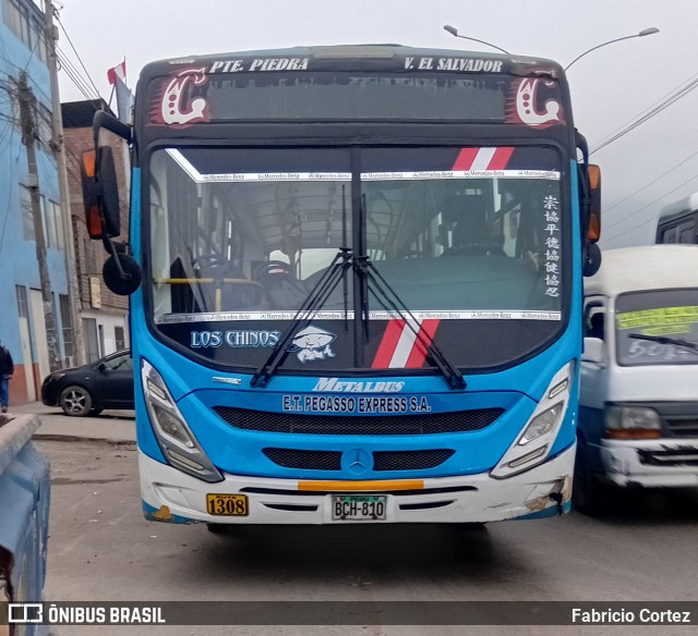Transportes Pegasso Express 33 na cidade de Villa El Salvador, Lima, Lima Metropolitana, Peru, por Fabricio Cortez. Número da foto: #13264596.