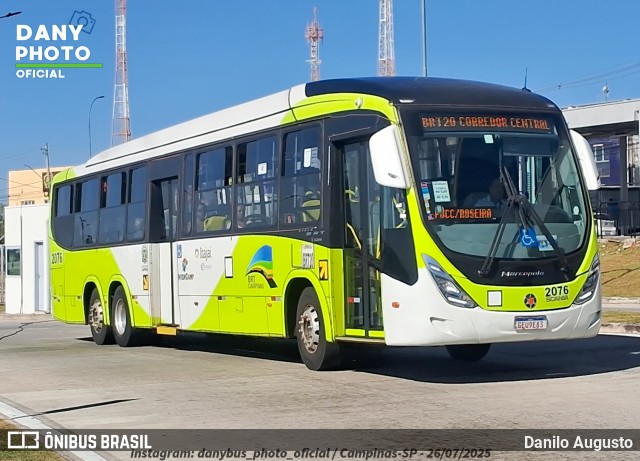 Itajaí Transportes Coletivos 2076 na cidade de Campinas, São Paulo, Brasil, por Danilo Augusto. Número da foto: #13263640.