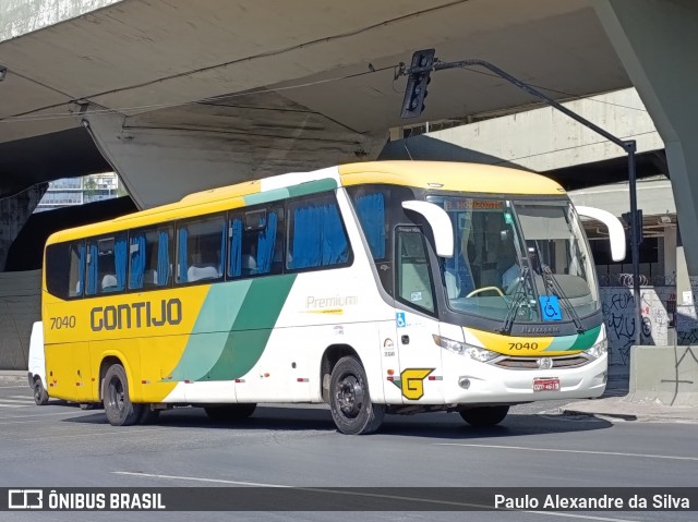 Empresa Gontijo de Transportes 7040 na cidade de Belo Horizonte, Minas Gerais, Brasil, por Paulo Alexandre da Silva. Número da foto: #13263981.