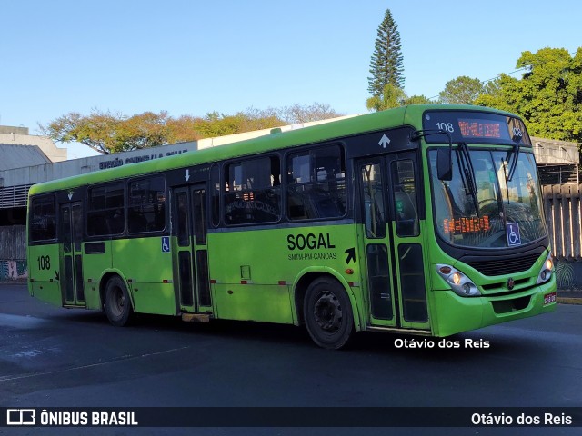 SOGAL - Sociedade de Ônibus Gaúcha Ltda. 108 na cidade de Canoas, Rio Grande do Sul, Brasil, por Otávio dos Reis . Número da foto: #13265470.