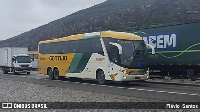 Empresa Gontijo de Transportes 18205 na cidade de Milagres, Bahia, Brasil, por Flávio  Santos. Número da foto: #13263722.