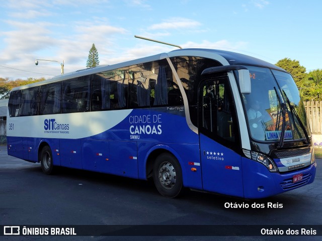 SOGAL - Sociedade de Ônibus Gaúcha Ltda. 351 na cidade de Canoas, Rio Grande do Sul, Brasil, por Otávio dos Reis . Número da foto: #13265509.