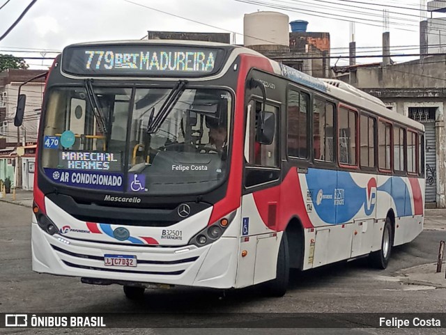 Viação Pavunense B32501 na cidade de Rio de Janeiro, Rio de Janeiro, Brasil, por Felipe Costa. Número da foto: #13263489.