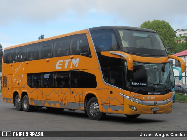ETM - Empresa de Transporte Maullín KGVC64 na cidade de Puerto Montt, Llanquihue, Los Lagos, Chile, por Javier Vargas Candia. Número da foto: #13265545.