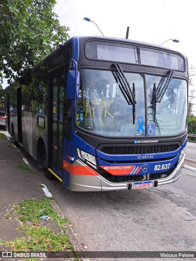 Next Mobilidade - ABC Sistema de Transporte 82.637 na cidade de São Bernardo do Campo, São Paulo, Brasil, por Vinicius Palone. Número da foto: #13263553.