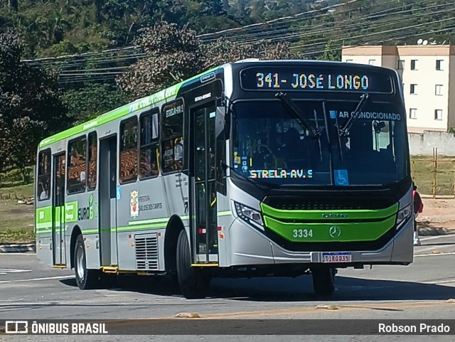 Expresso Maringá São José dos Campos 3334 na cidade de São José dos Campos, São Paulo, Brasil, por Robson Prado. Número da foto: #13264408.