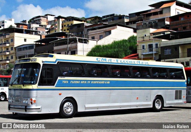 Ônibus Particulares 7023 na cidade de Juiz de Fora, Minas Gerais, Brasil, por Isaias Ralen. Número da foto: #13265703.