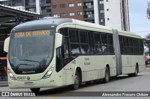 Leblon Transporte de Passageiros 15437 na cidade de Curitiba, Paraná, Brasil, por Alessandro Fracaro Chibior. Número da foto: #13263956.