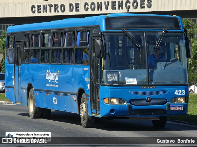 Biguaçu Transportes Coletivos Administração e Participação 423 na cidade de Florianópolis, Santa Catarina, Brasil, por Gustavo  Bonfate. Número da foto: #13265335.