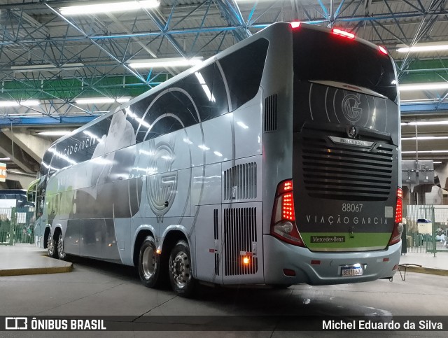 Viação Garcia 88067 na cidade de São Paulo, São Paulo, Brasil, por Michel Eduardo da Silva. Número da foto: #13265698.