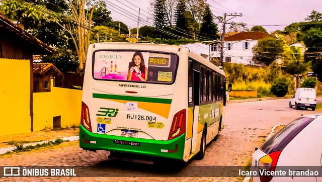 Empresa de Ônibus e Turismo Pedro Antônio RJ 126.004 na cidade de Engenheiro Paulo de Frontin, Rio de Janeiro, Brasil, por Icaro Vicente brandao. Número da foto: #13264413.