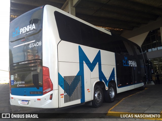 Empresa de Ônibus Nossa Senhora da Penha 65408 na cidade de Lages, Santa Catarina, Brasil, por LUCAS NASCIMENTO. Número da foto: #13264211.