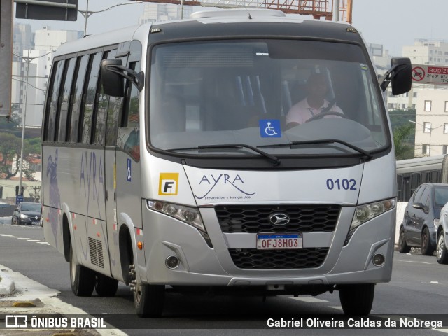 Ayra Fretamento 0102 na cidade de São Paulo, São Paulo, Brasil, por Gabriel Oliveira Caldas da Nobrega. Número da foto: #13264866.