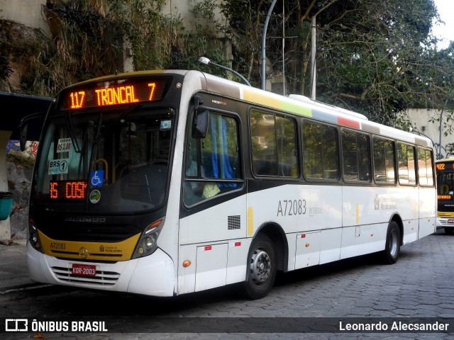 Transurb A72083 na cidade de Rio de Janeiro, Rio de Janeiro, Brasil, por Leonardo Alecsander. Número da foto: #13265987.