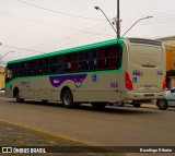 Empresa de Transportes Santa Silvana 346 na cidade de Pelotas, Rio Grande do Sul, Brasil, por Busólogo Ribeiro. Número da foto: #:id.