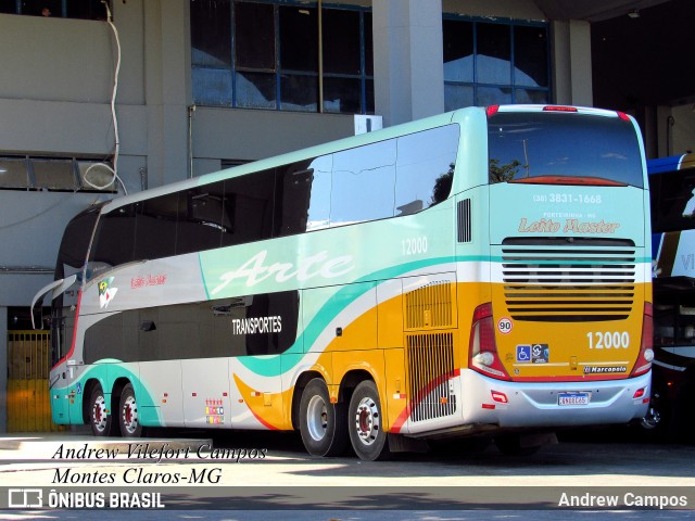 Arte Transportes e Turismo 12000 na cidade de Montes Claros, Minas Gerais, Brasil, por Andrew Campos. Número da foto: #13191063.