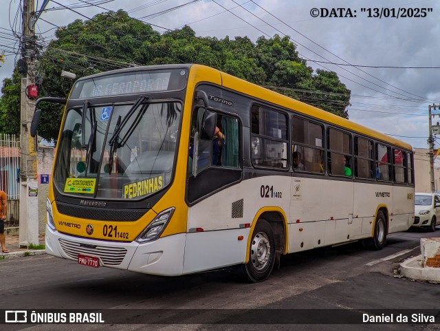 Via Metro - Auto Viação Metropolitana 0211402 na cidade de Juazeiro do Norte, Ceará, Brasil, por Daniel da Silva. Número da foto: #13189953.