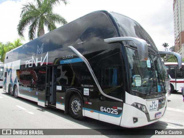 Empresa de Ônibus Nossa Senhora da Penha 64025 na cidade de Barueri, São Paulo, Brasil, por Pedro Castro. Número da foto: #13190233.