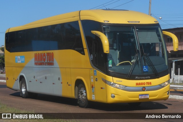 Mano Tur Fretamento e Turismo 10000 na cidade de Tramandaí, Rio Grande do Sul, Brasil, por Andreo Bernardo. Número da foto: #13190238.