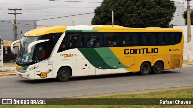Empresa Gontijo de Transportes 18275 na cidade de Vitória da Conquista, Bahia, Brasil, por Rafael Chaves. Número da foto: #13191453.
